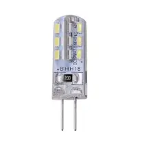 G4 led 램프 led 전구 2 w dc 12 v 24 smd3014 110lm 화이트 led 실리콘 옥수수 전구 빛 할로겐 조명 야외 실내 거실(China)