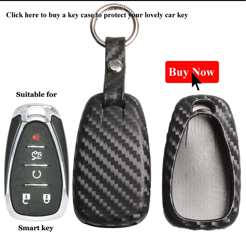 Keyforkess 10pcs Smart Remote Key Shell sostituzione per Chevrolet Cruze Malibu Camaro 2/3/4/5 pulsanti chiavi Fob Body Housing - H4770bb71e35d40e9ba6594cbdb3ab88cW