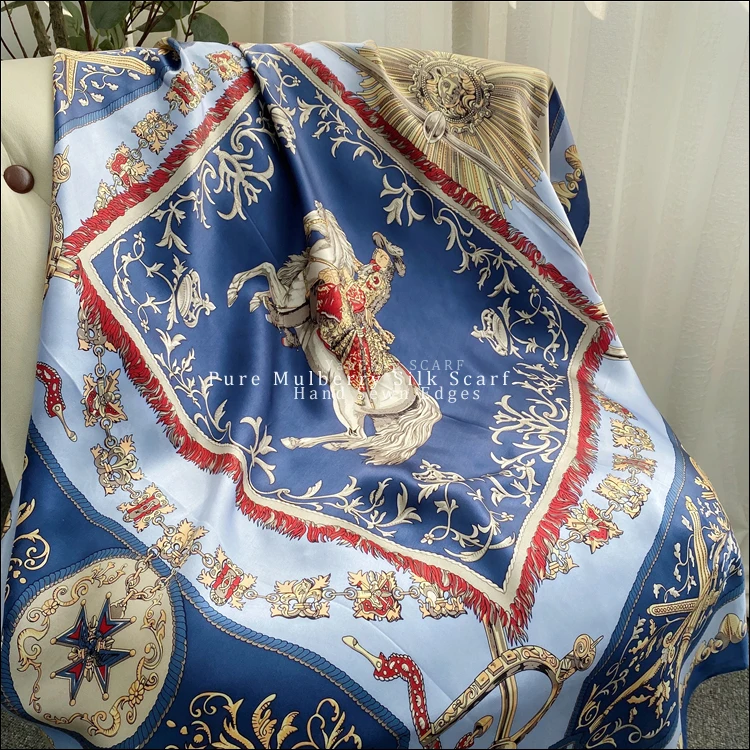 Vintage Hermes Lvdovicvs Magnvs Silk Scarf Hermes Square Scarf 