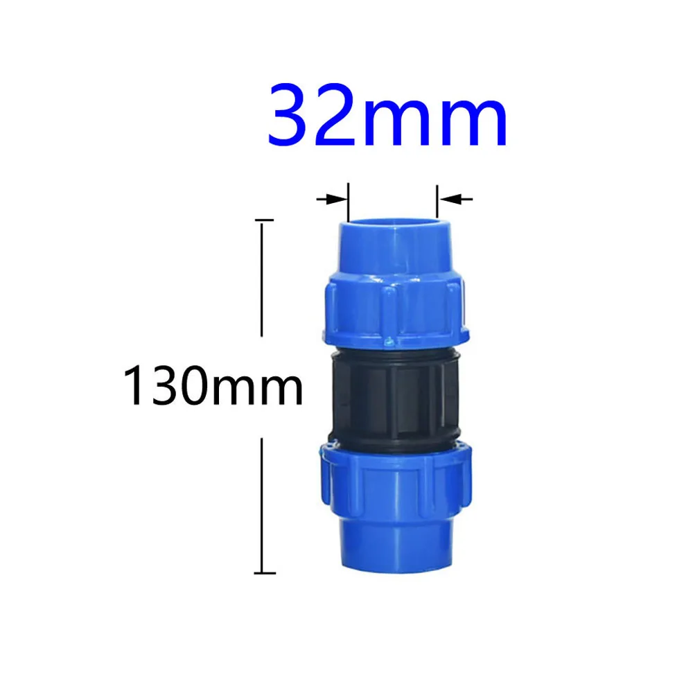 Raccords de tuyau d'eau en PVC 20-25-32-40-50mm, robinet à bille,  connecteur de tuyau d'irrigation de jardin, adaptateur [CA8B840]
