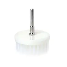 60 мм белый мягкий дрель питание щетка головка для чистки автомобиля ковер Ванна Ткань E65B