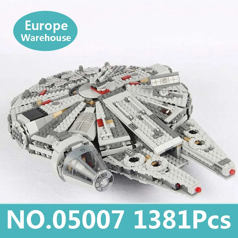 millennium falcon block set