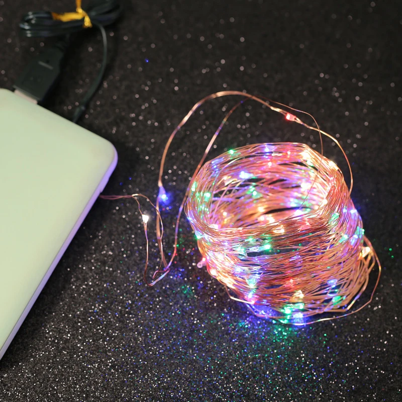 Decor Light String USB Waterproof Holiday Seasonal Home Fairy Lamp 10M