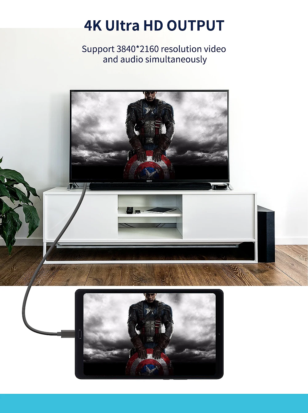 Usb type c к hdmi кабель адаптер 4k для huawei mate10 P20 Pro samsung S8 LG xiaomi Apple macbook hdmi к type c 4k конвертер