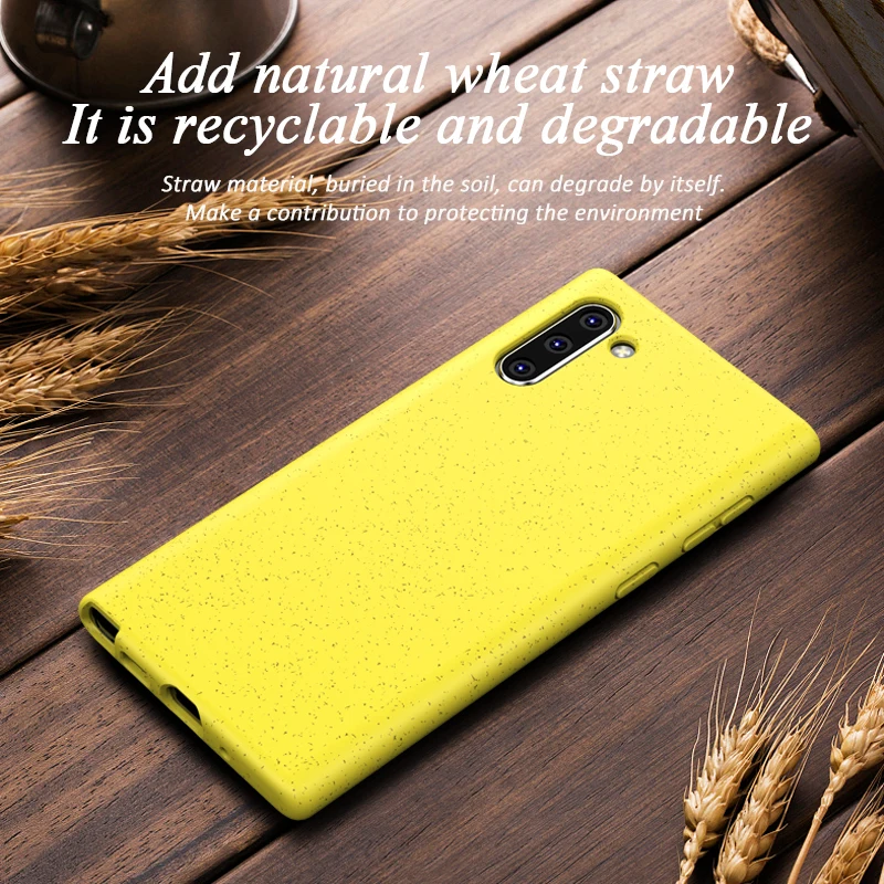 

For Samsung Galaxy Note 10 Plus Soft Solid Color Protective Phone Cases Cover For Samsung Note 10+ 5g Smartphone Accessories