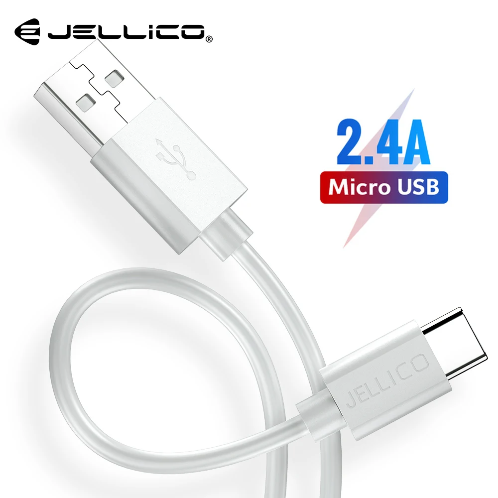 Jellico usb type-C кабель для samsung S9 Xiaomi Redmi Note 7 mi9 USB C кабель провод для быстрого заряда USB-C мобильного телефона зарядный шнур