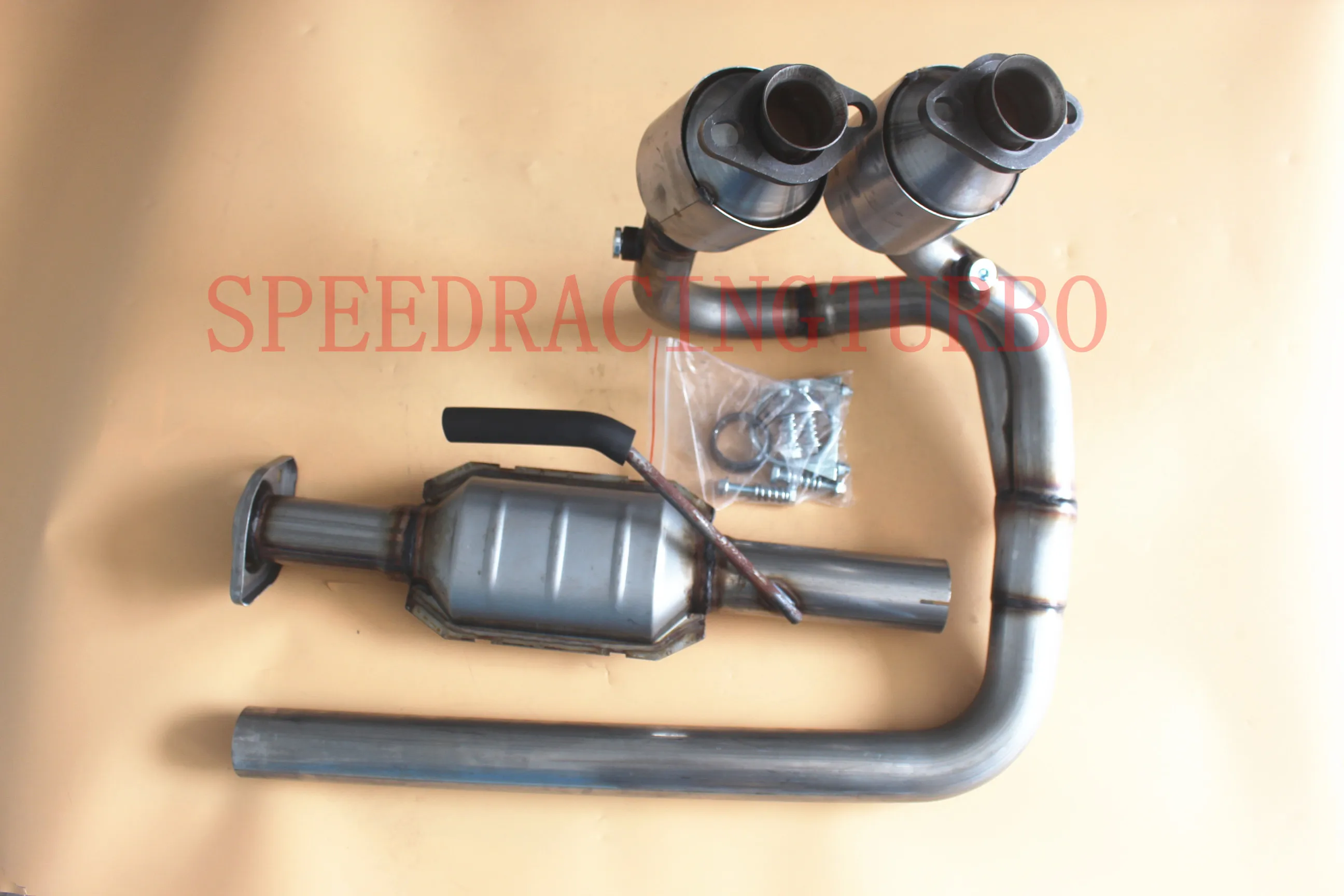 Exhaust Donwpipe Catalytic Converter Dual Y-pipe For Jeep Wrangler 2004-2006   Catalytic Converter Dual Y-pipe Epa Approved - Mufflers - AliExpress