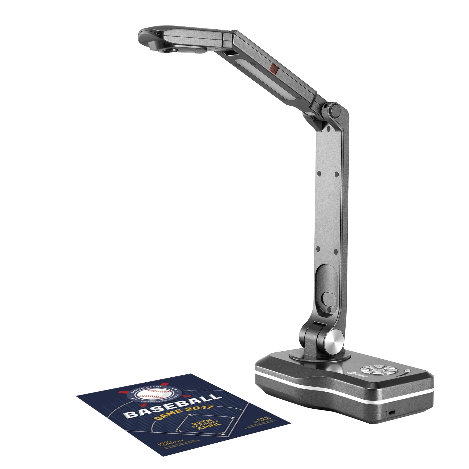 V500 Document Book Camera Scanner Auto Focus USB 8 Mega-pixel HD High-Definition Max. A3 Scanning Size Ports available