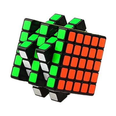 Shengshou Легенда 5x5x5 волшебный куб Легенда 5x5 головоломка волшебный куб Shengshou 5x5 скоростной куб игрушка для детей подарок для детей - Цвет: Black