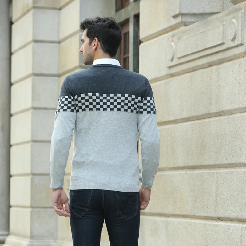 Мужской бренд eden park, свитер, джемпер с цветной прострочкой, облегающий высококачественный мужской свитер M-XXXL