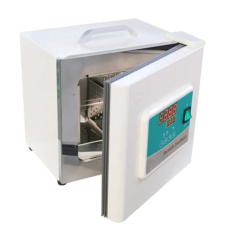 DH2500AB 휴대용 인큐베이터, 자연 대류식 RT + 5  45 ℃ 거울 스테인리스 스틸 내부 챔버