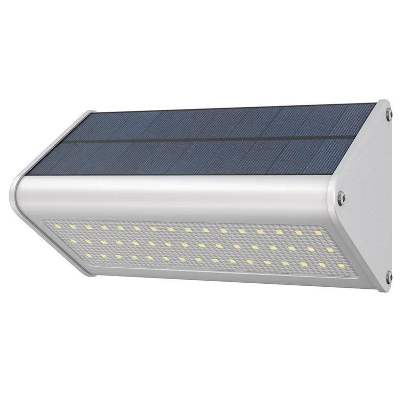 

Solar Triangular Radar Sensing Wall Lamp 48LED Aluminium Alloy Three-in-One Light Perception Courtyard Villa Wall Street Lamp