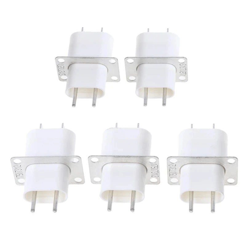 5Pcs Electronic Microwave Oven Magnetron 4 Filament Pin Sockets Converter Home Spare Parts | Бытовая техника