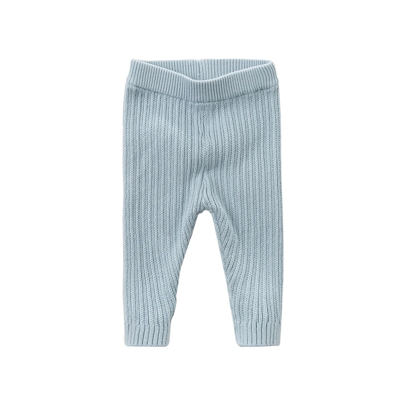 light blue DB11614 dave bella/зимние детские модные однотонные шерстяные штаны унисекс с карманами; детские длинные штаны; брюки для малышей - Цвет: light blue