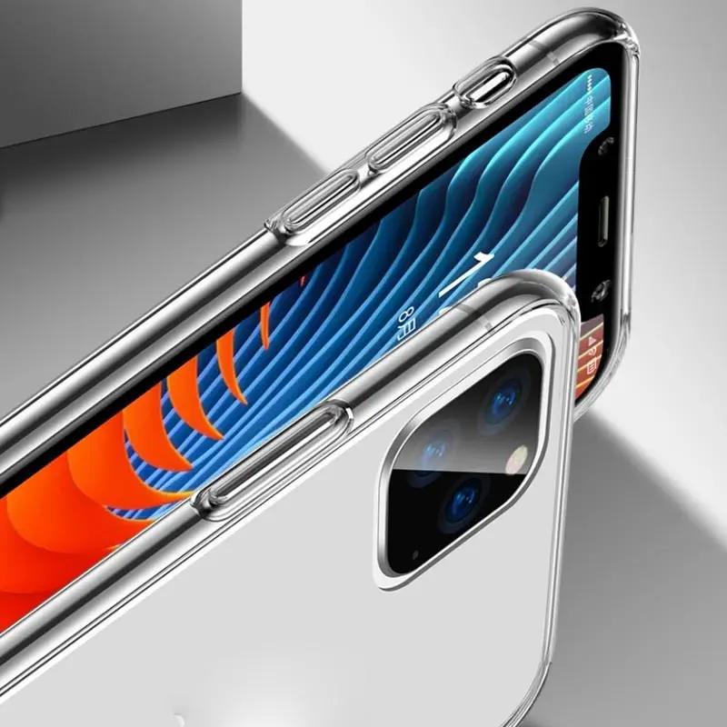 Suntaiho роскошный стеклянный чехол для iPhone 11 Pro XS Чехлы для MAX XR ультра тонкий прозрачный задний стеклянный чехол для iPhone X 7 8 Мягкий край