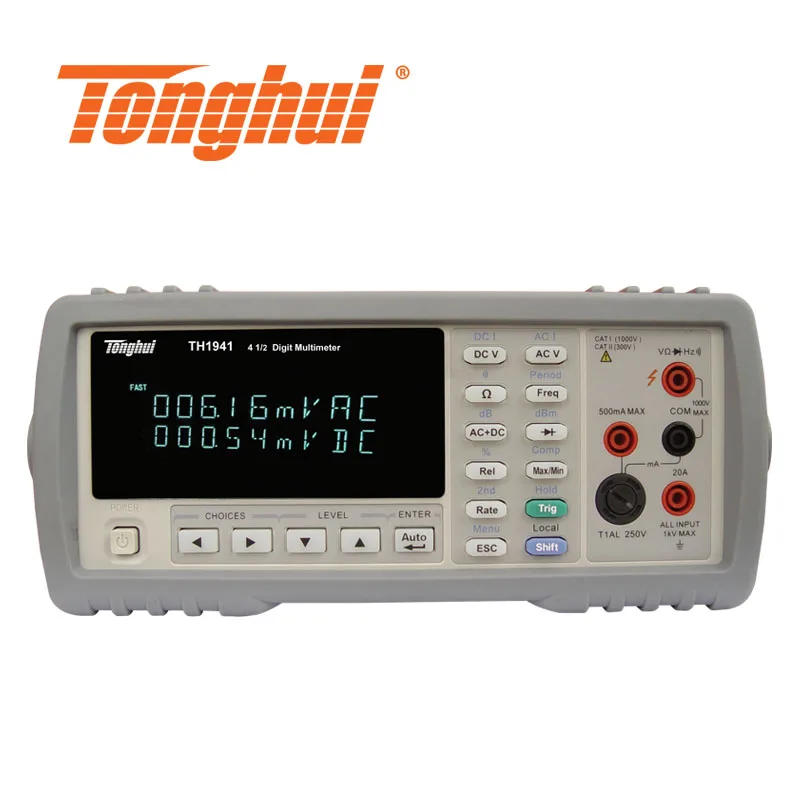 

TH1941 Digital Multimeter 4 1/2 Digits DMM 21,000-count Display