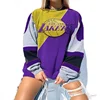 Letter Print Loose Sweatshirt Women Long Sleeve Autumn New Fashion Streetwear Casual Sports Girls American Style BF Plus Size ► Photo 2/5