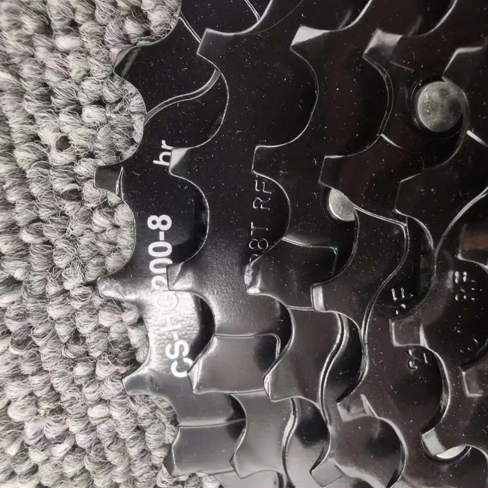 CS HG200 8 Speed кассета для горного велосипеда 12 32T Черный алюминиевый сплав Резьбовая