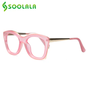 

SOOLALA Unique Butterfly Reading Glasses Women Eyeglasses Frame Alloy Presbyopia Reader Glasses With Diopter 0.5 0.75 1.0 to 4.0