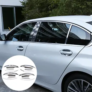 

For BMW 3 Series G20 G21 G28 2019 2020 Silver Door Trim Handle Cover Bowl