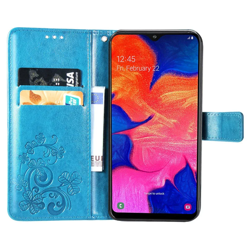 Кожаный чехол для samsung Galaxy A10 A10s A20e A20s A30s A40 A50 A70 A80 J2 Core J3 J5 J7 J1 J6 J4 Plus флип-чехол