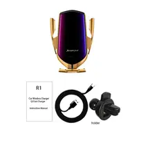 10 Вт беспроводное автомобильное зарядное устройство автоматический зажим Быстрая зарядка держатель телефона крепление в автомобиль gps умный датчик для iPhone huawei samsung