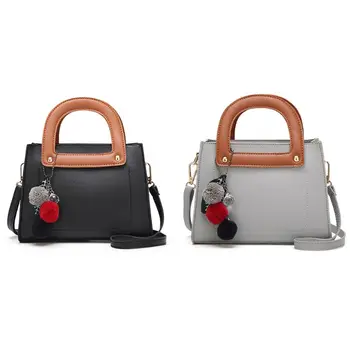 

Ladies Handbag PU Stitching Color Elegant Style Women Crossbody for Daily Use