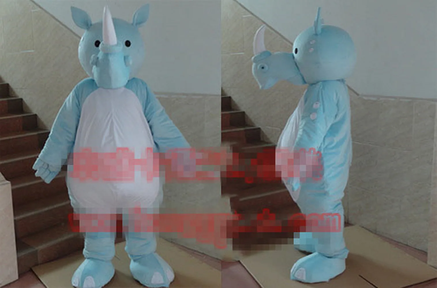 

Rhinoceros Mascot Costume Suit Cosplay Party Game Dress Outfits Advertising Promotion Carnival Halloween Xmas Easter Adults