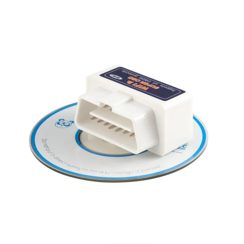 Супер ELM327 wifi OBD2 V1.5 ELM 327 V 1,5 автомобильный диагностический сканер для IOS Android Elm-327 Wi-Fi OBDII OBD 2 автоматический диагностический инструмент