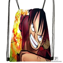 Индивидуальная лучшая цельная походная сумка на шнурке, милый рюкзак для детей(черная спинка) 31x40 см#180531-04-17