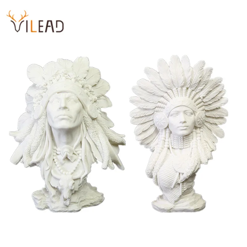Фигурки индийских женщин VILEAD 30 см из песчаника креативные фигурки людей