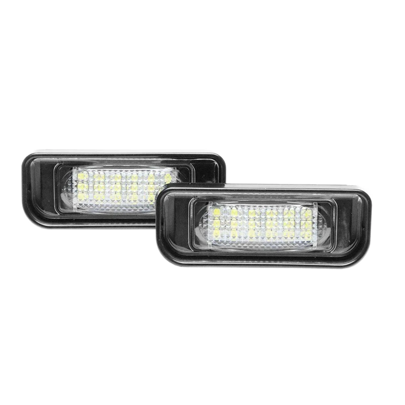 2Pcs White Led Number License Plate Light Lamp for Mercedes Benz W220 S Class 1999-2005 | Автомобили и мотоциклы