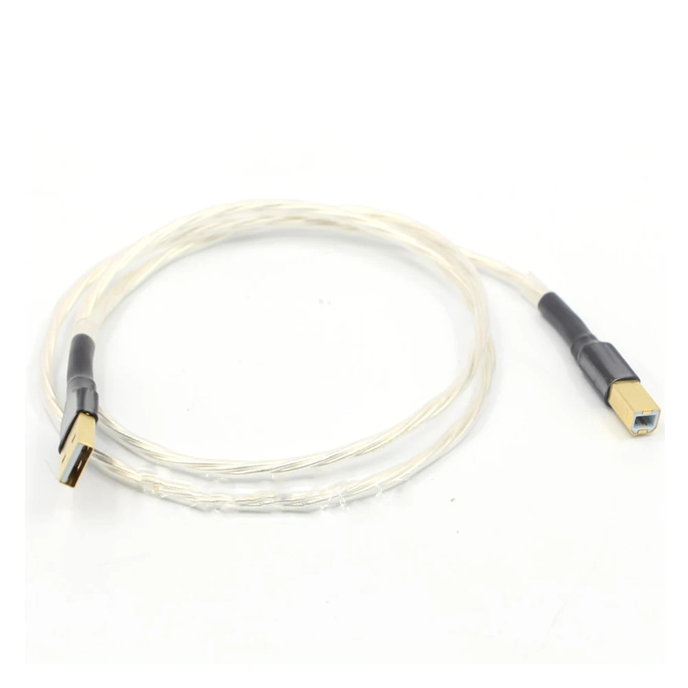 

Hifi Nordost Odin interconnect USB Cable With Gold Plated Audiophile Type A to Type B USB For Printer Scanner Etc