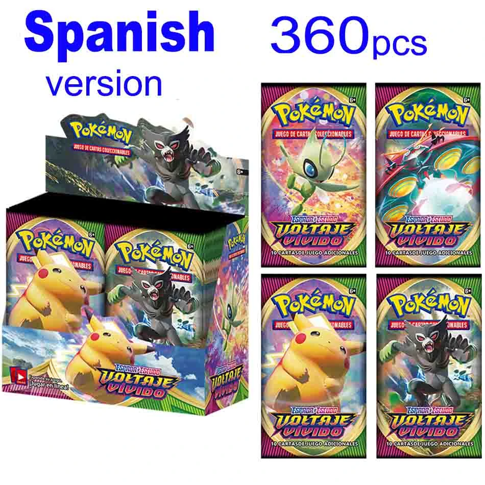 Toys Pokemon TCG Vivid Voltage Booster Box *36 Packs *SEALED* Available