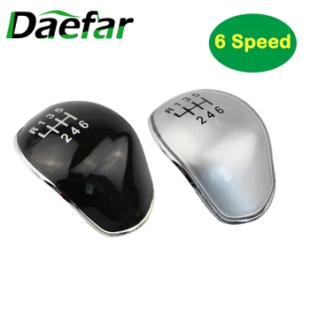

5/6 Speed Car Styling Manual Gear Shift Knob Emblem Cap Cover Lever Stick Pen Handle For Ford Focus 2 3 MK2 MK3 Fiesta Kuga