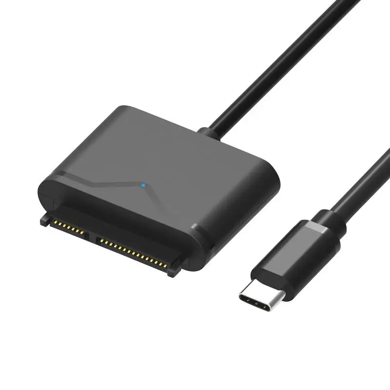 

High Quality Type C USB To 15 + 7pin SATA 3.0 2.5 / 3.5 Inch Hard Disk Adapter Converter USB 3.1 Type C To SATA HDD / SSD Cable