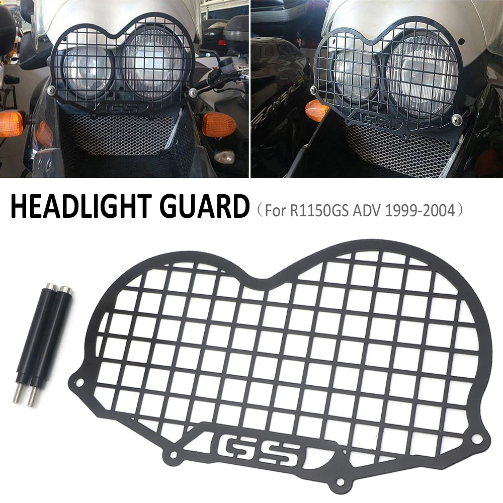 

Аксессуары для мотоциклов, защита фар головного света, защита для гриля для BMW R1150GS & ADVENTURE 1999-2004 2003 R 1150 GS ADV