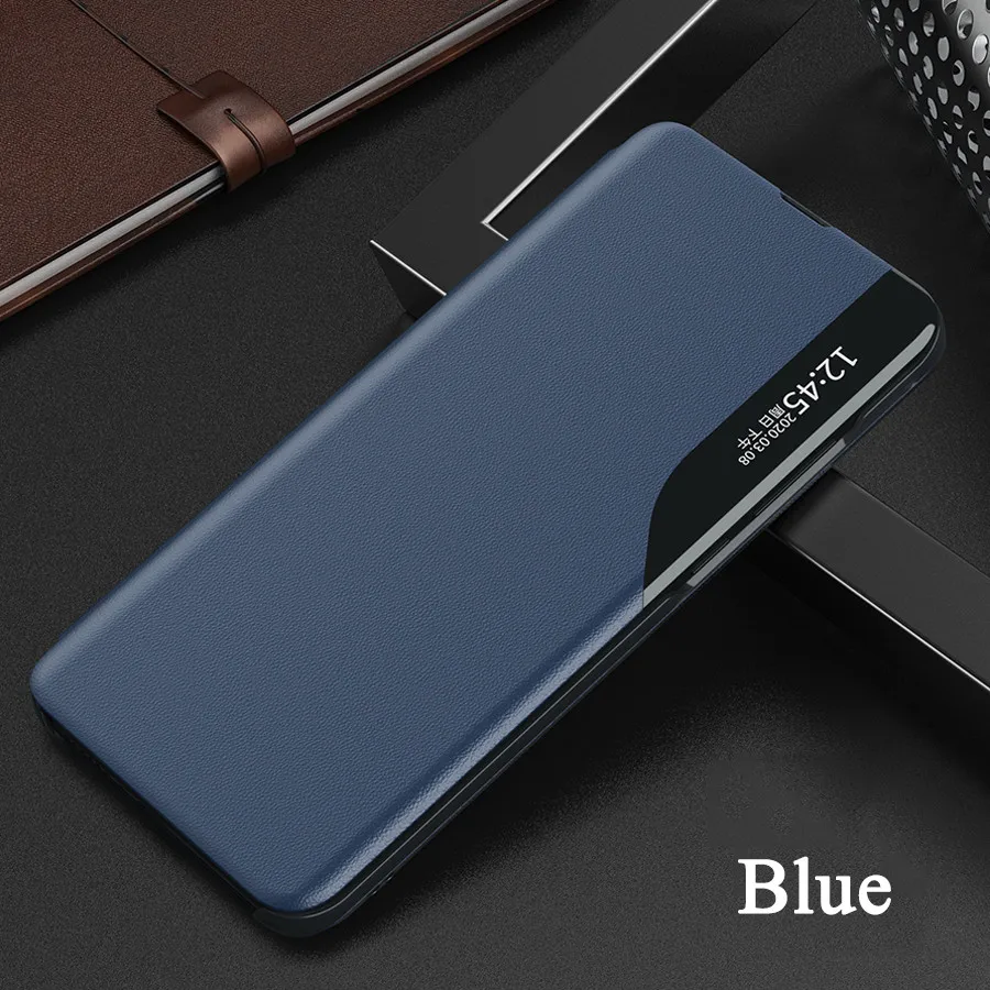 Flip Shell Case for Xiaomi Redmi 9A 9C Note 8 9S 8T 9 Pro MAX Xiomi Mi 10 Pro Magnetic PU Leather PC Stand Full Protection Cover