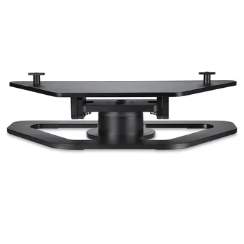 

Base Office Mount Stand Adjustable Aluminum Home Holder Black Bracket Durable 360 Degree Rotation for Amazon Show 2nd