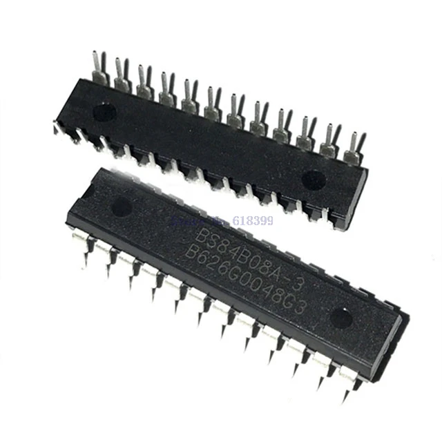 

Bs84b08a Bs84b08 8-channel Touch Ic Button Chip Ad Type Microcontroller Dip24 Bs84b08a-3