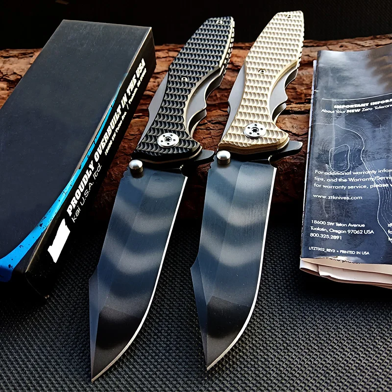 

213mm 9CR14MOV Blade Quick Open Knives Outdoor Portable Pocket Camping Tactical Folding Knife Combat Military Knifes Tool 0393