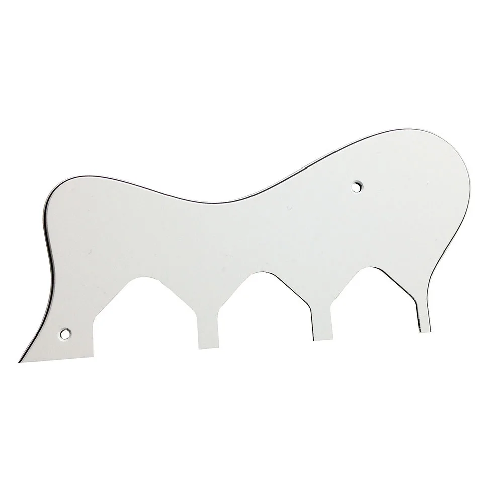 3ply white Pleroo Custom Guitar pickgaurd-для Riviera Custom P93 Guitar Pickguard Script Plate - Цвет: 3ply white