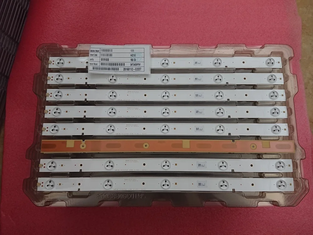 

New 40 PCS/lot 5LED 400mm LED strip for SVH390A06 NS-40D420NA16 Samsung 2013CHI400 3328N1 05