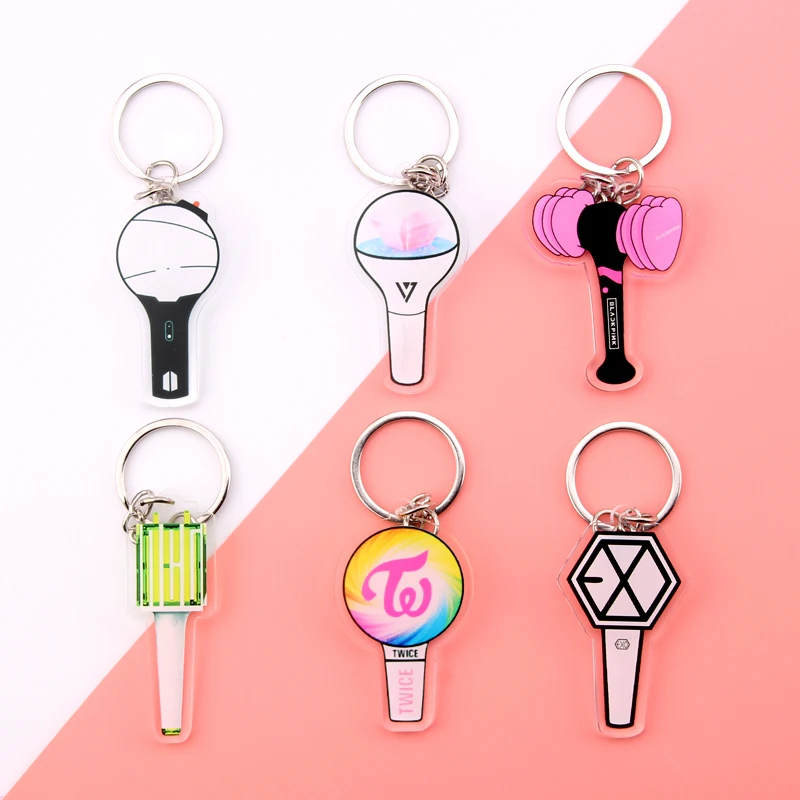 Bangtan брелок для мальчиков EXO GOT7 дважды семнадцать цепочка ключей аксессуары милый