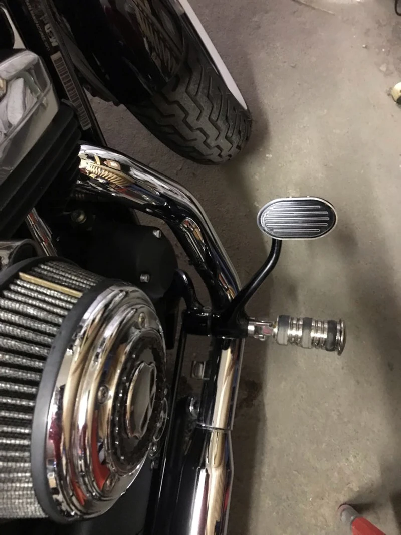 Для Harley Sportster XL883 XL1200 Dyna Fat Bob Softail сетка мотоцикл педаль тормоза накладка