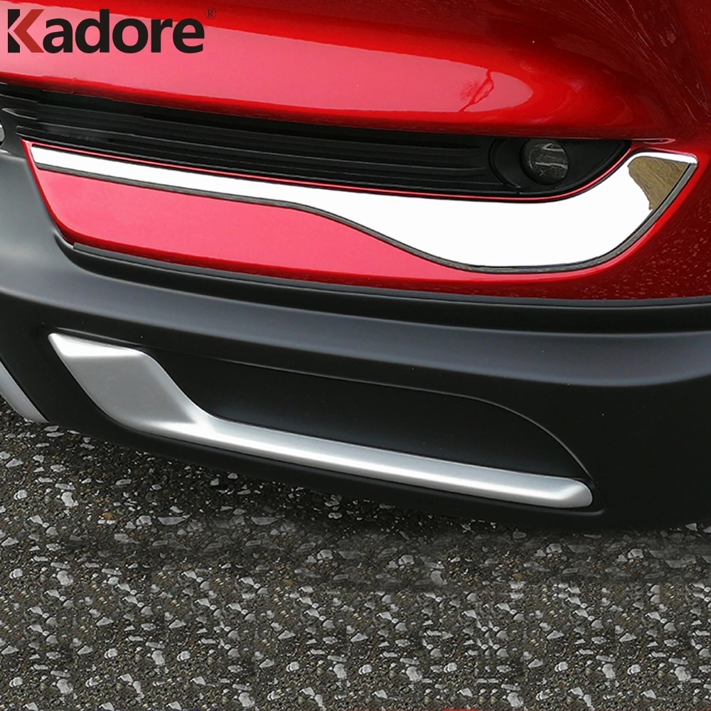 Для Mazda CX5 CX-5 KF 2017 2018 2019 2020 2021 Хромированная передняя противотуманная фара