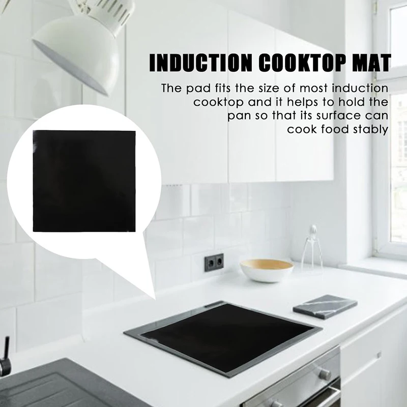 Silicone Induction Cooktop Mat Nonslip Heat Insulation Protector Pad