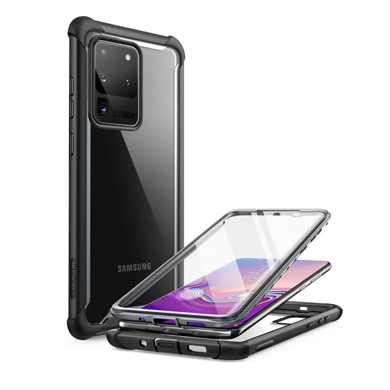I BLASON для Samsung Galaxy S20 Ultra 5G чехол (2020) Ares двухслойный прочный прозрачный бампер со