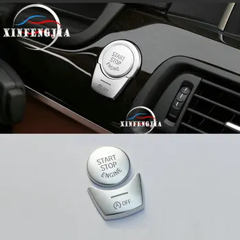 

For BMW 5 6 7 Series F10 F07 F01 F02 F06 2x Ignition Engine Start Key Cover Trim