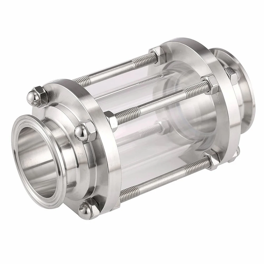 

Anti-Corrosion Sanitary Fitting Stable Stainless Steel Easy Install Flow Wear Resistant Multipurpose Sight Glass Tri Clamp